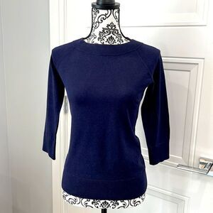 Talbots Pink Boatneck Sweater Size small